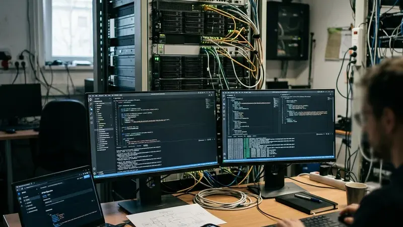 Шлюз для работы с LLM, серверы и схема API на рабочем месте разработчиков